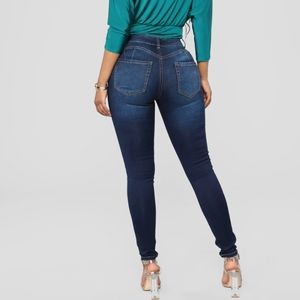 Alexa high rise skinny jeans